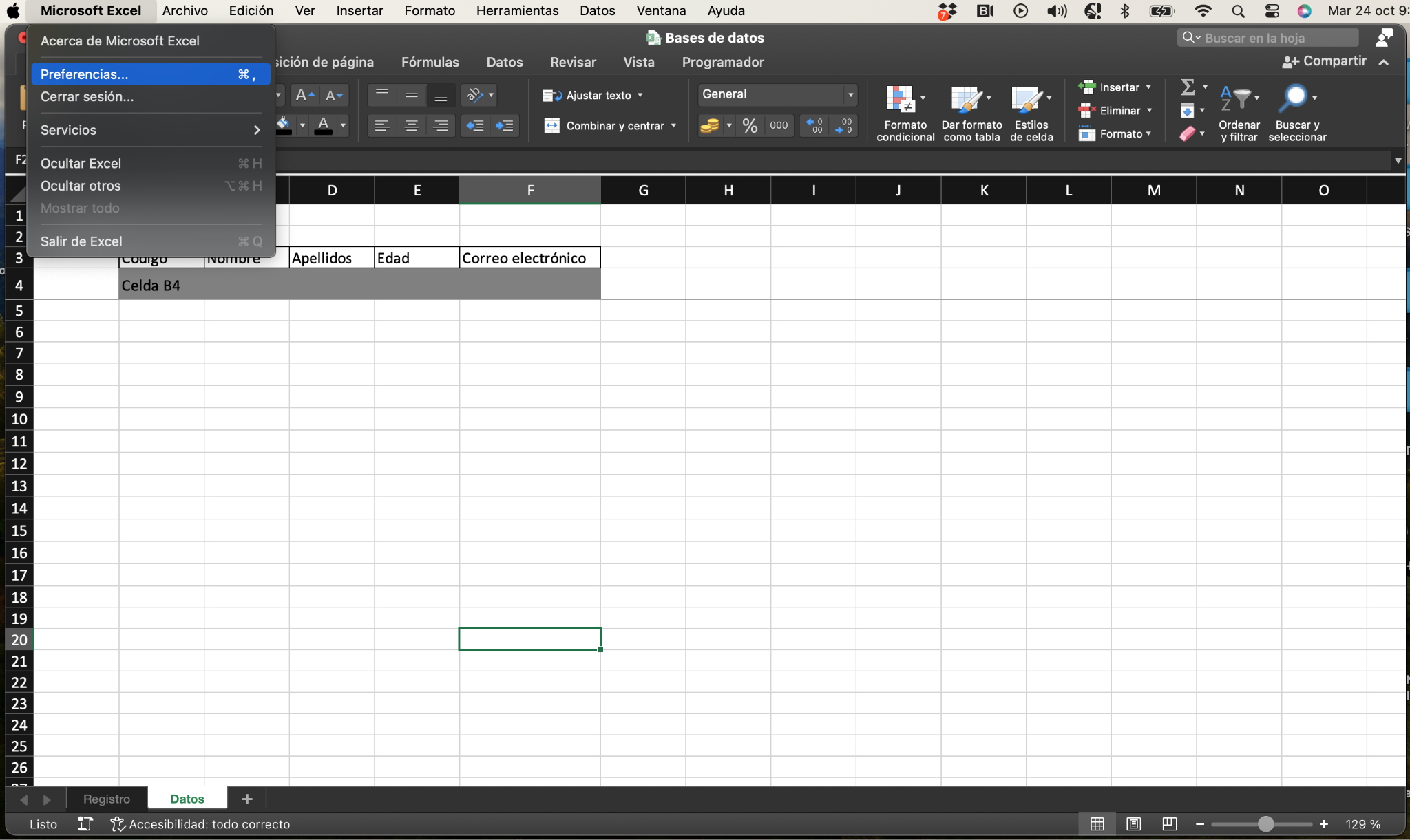 Crear Bases De Datos En Excel Guía Gratuita 4455