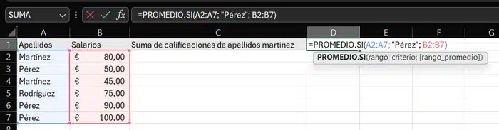 como hacer funciones condicionales en excel funcion promediosi 1