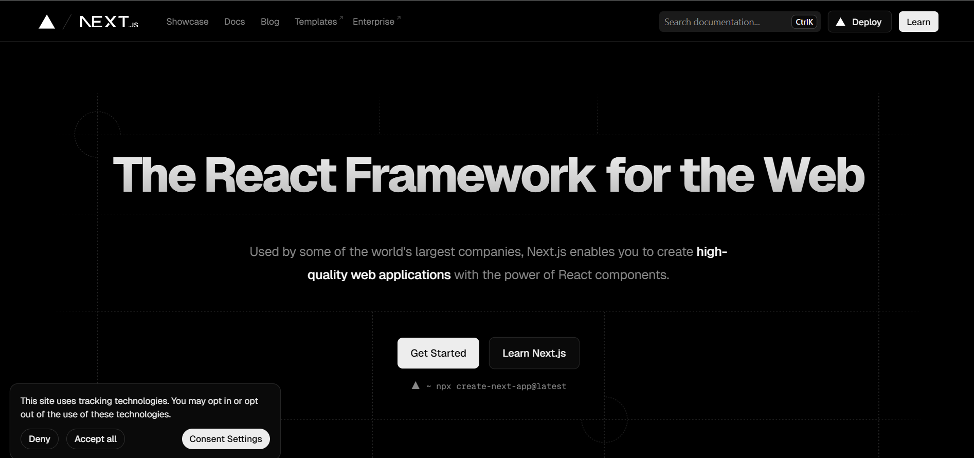 mejores frameworks para desarrollo web 2025 next js fullstack